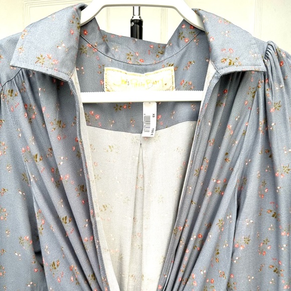 Floral maxi dress, Pullover styling, XS - Picture 4 of 7